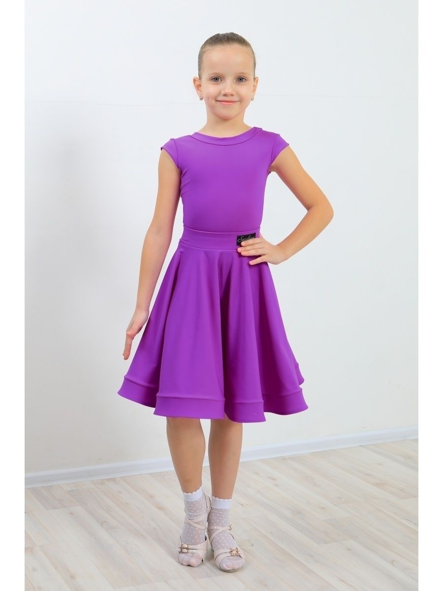 Платье детское SARDANA DRESS BS-15, сиреневый, 122