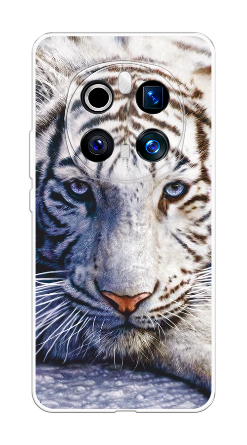 

Чехол на Honor Magic 7 Pro Бенгальский тигр, Коричневый;белый, 6125650-1