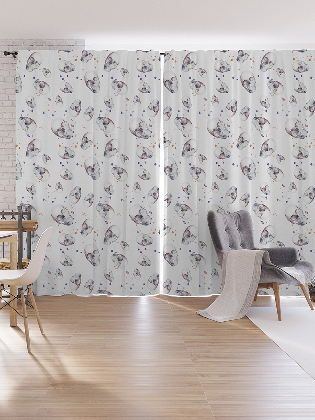 

Шторы под лён JoyArty "Тайны мира", серия Oxford DeLux, 340х265 см, Тайны мира