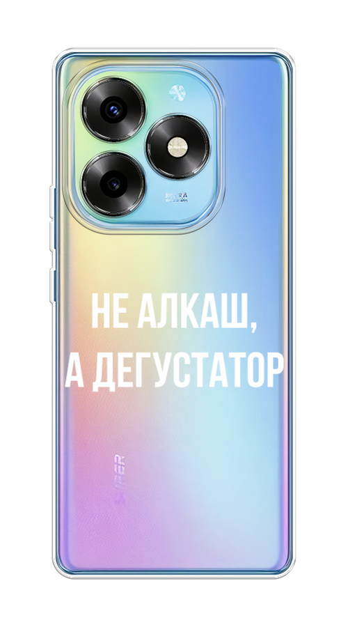 

Чехол на Itel S23+ "Дегустатор", Белый;бежевый, 3201550-1