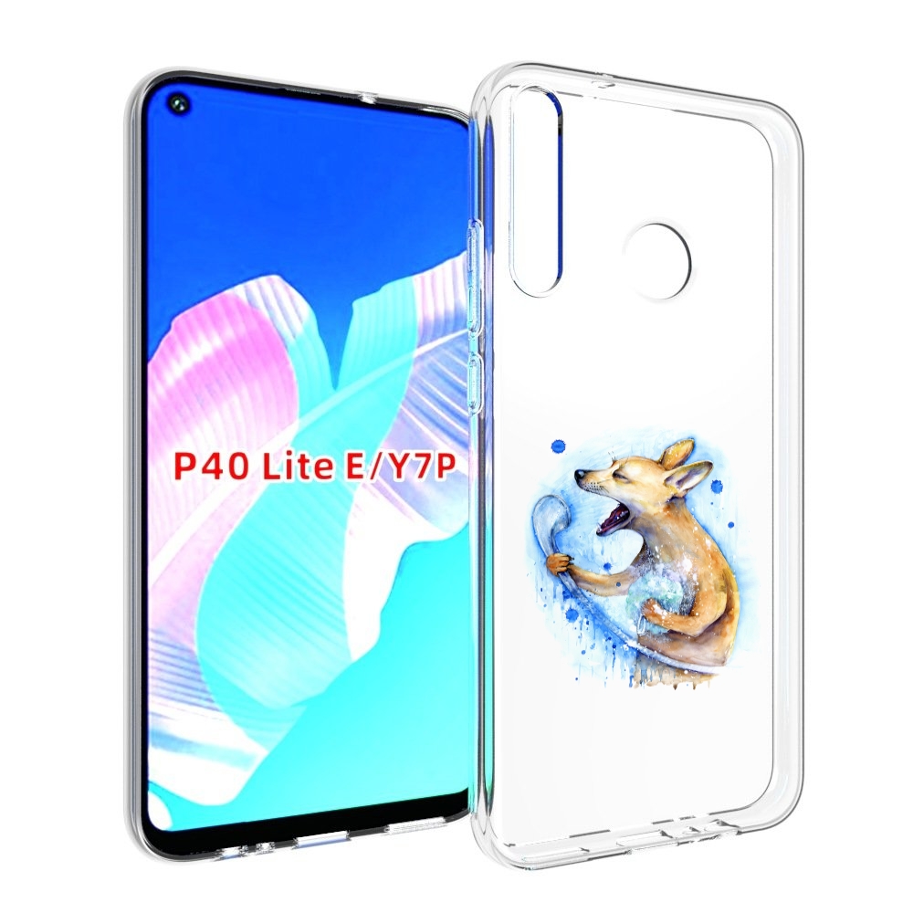 

Чехол бампер MyPads пение в душе для Huawei P40 Lite E., Прозрачный, Tocco