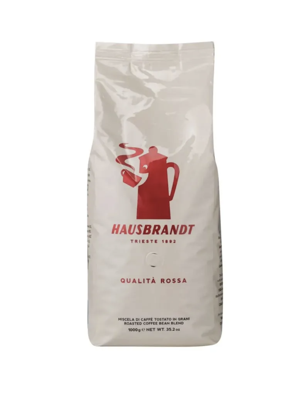 Кофе в зернах HAUSBRANDT Qualita Rossa, 1 кг