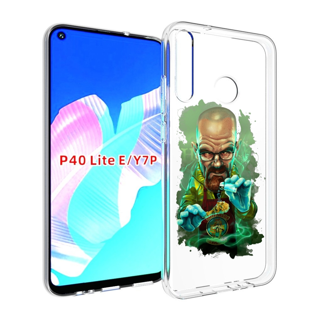 

Чехол бампер MyPads повар для Huawei P40 Lite E., Прозрачный, Tocco