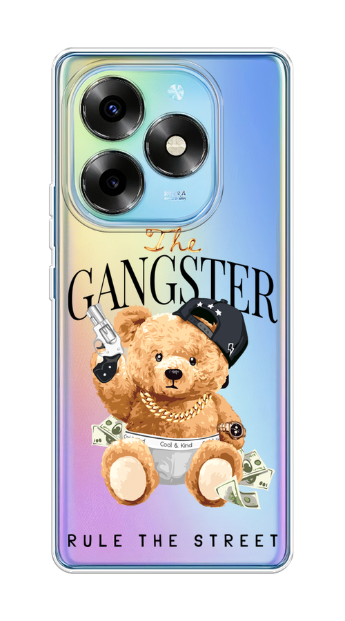 

Чехол на Itel S23+ "The Gangster", Бежевый;серый;черный, 3201550-1