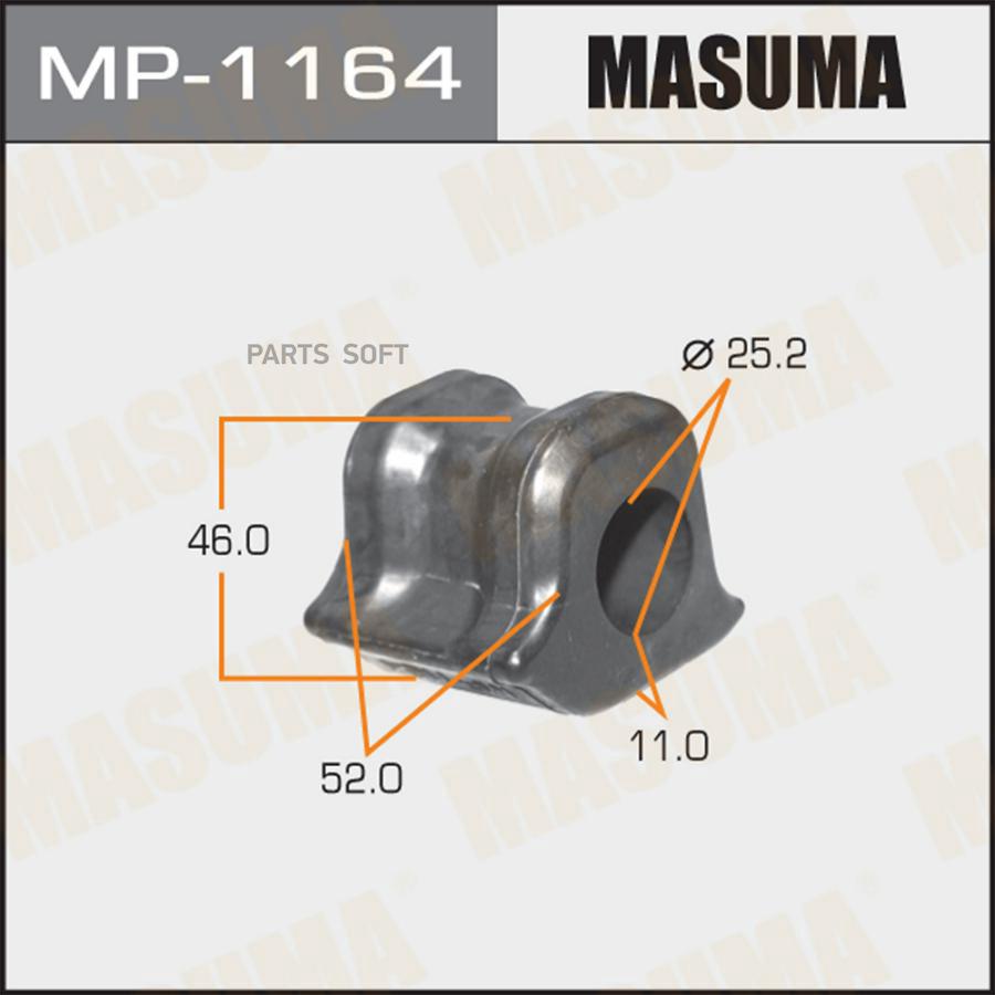 

Втулка стабилизатора MASUMA /front/ ALPHARD/ AGH30W [уп.1] LH