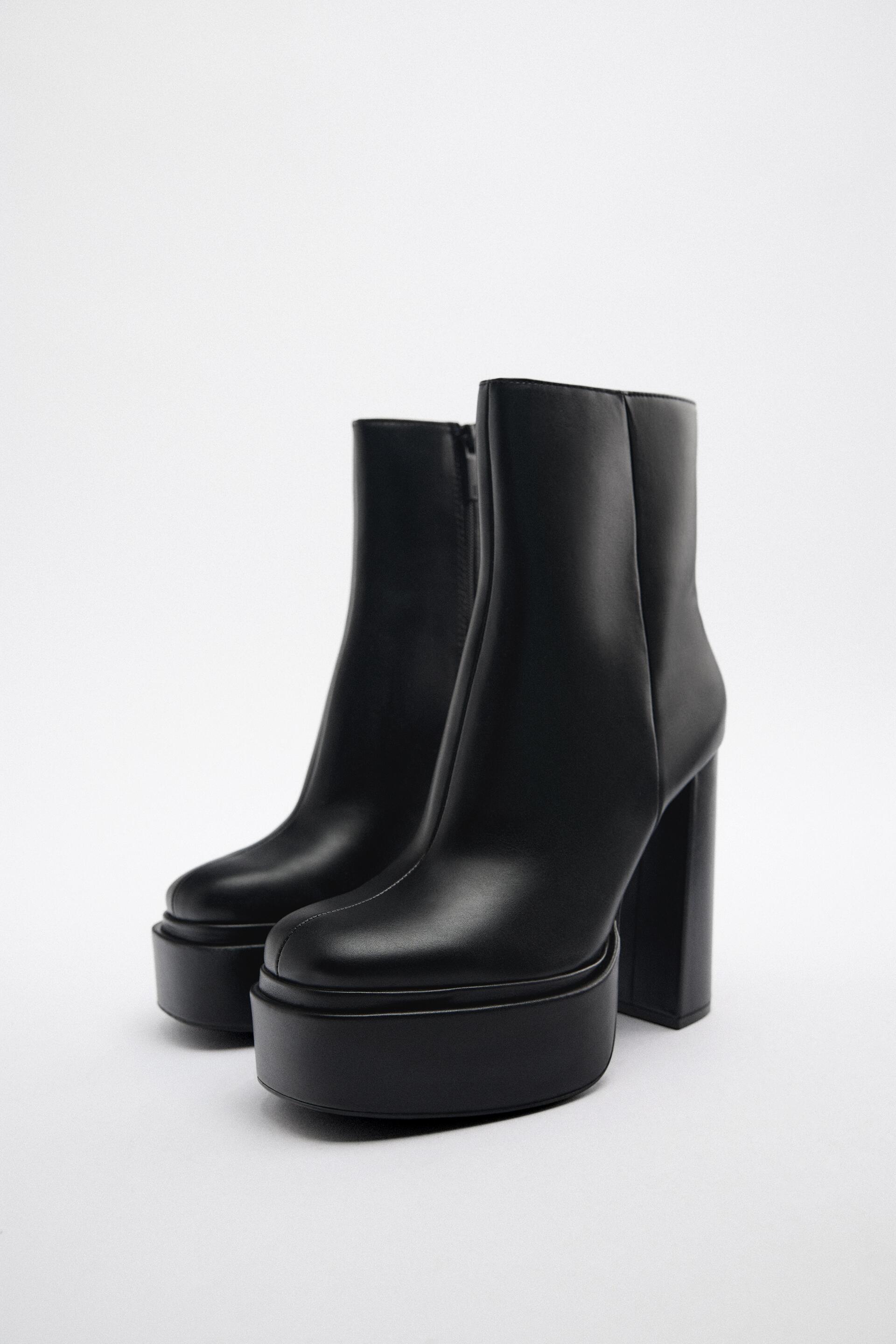 

Ботильоны женские ZARA 13102011 черные 42 RU (доставка из-за рубежа), 13102011