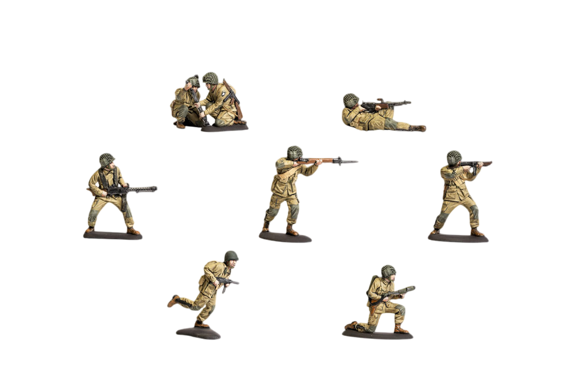 

72141MR Набор фигур US Paratroopers WWII partII