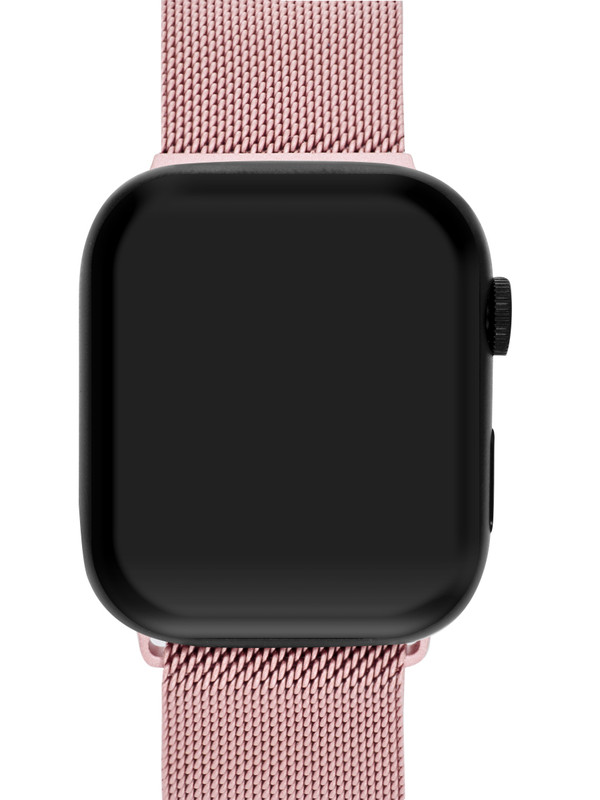 Ремешок Mutural для Apple Watch Series 1 42 mm металлический Розовое золото