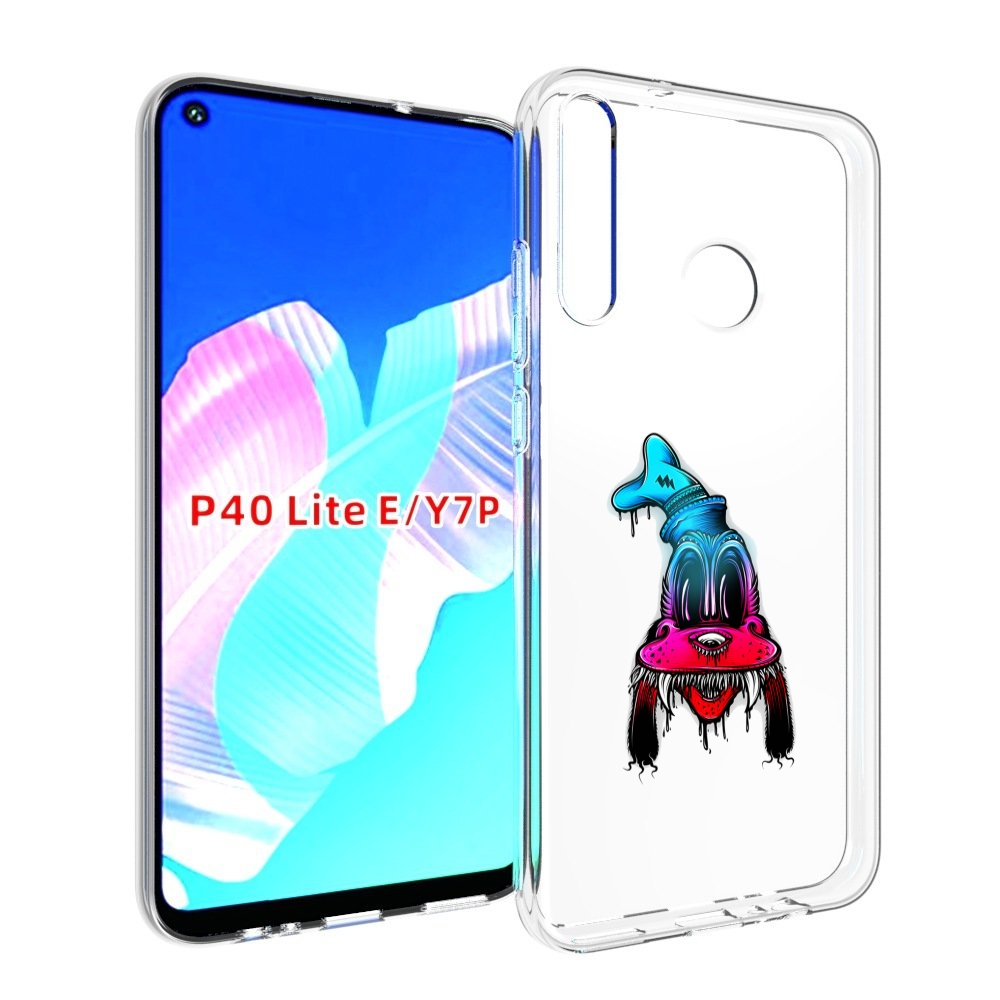 

Чехол бампер MyPads Гуффи для Huawei P40 Lite E., Прозрачный, Tocco