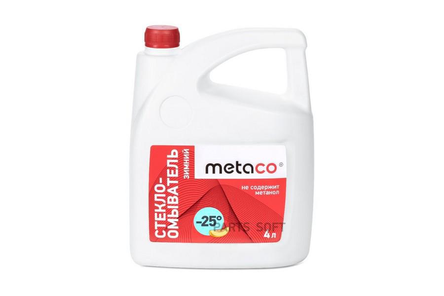 

METACO 998-1425 Жидкость бачка омывателя 4Л -25C METACO Дыня 1шт