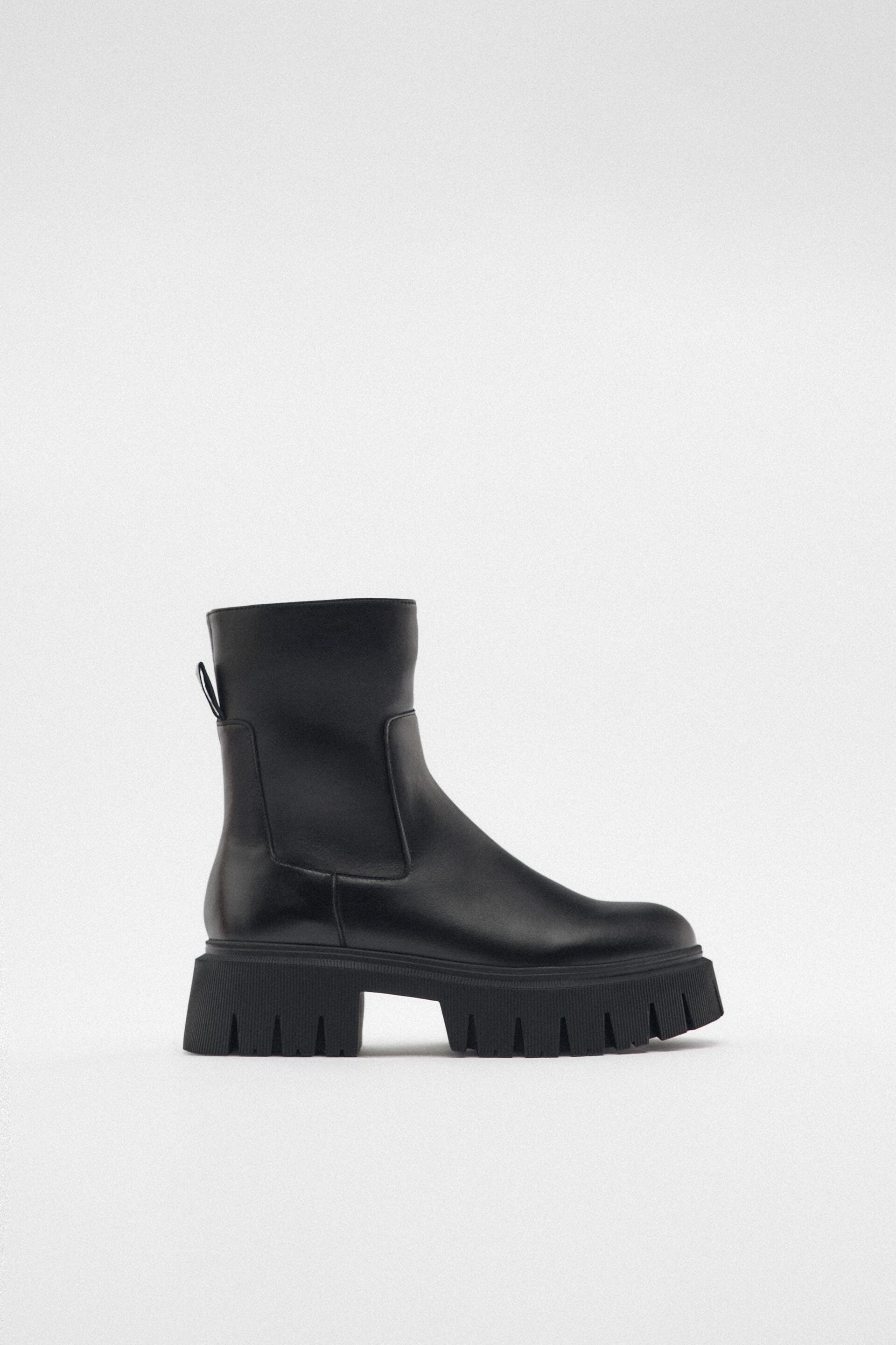 

Ботинки женские ZARA 182861 черные 41 RU (доставка из-за рубежа), 182861