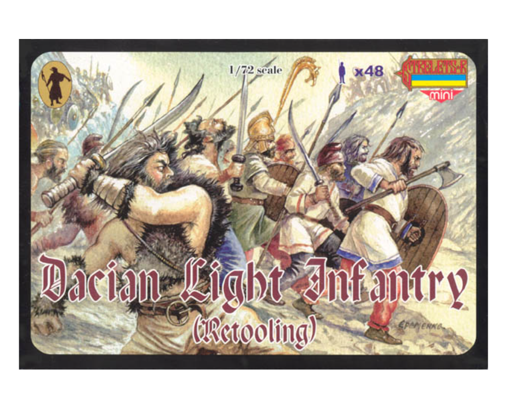 

72M022ST Фигуры Dacian Light Infantry доработан