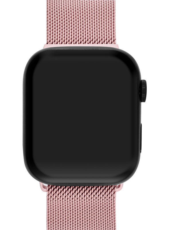 

Ремешок Mutural для Apple Watch Series 3 38 mm металлический Розовое золото, Розовый, Apple Watch Series 3 38 мм