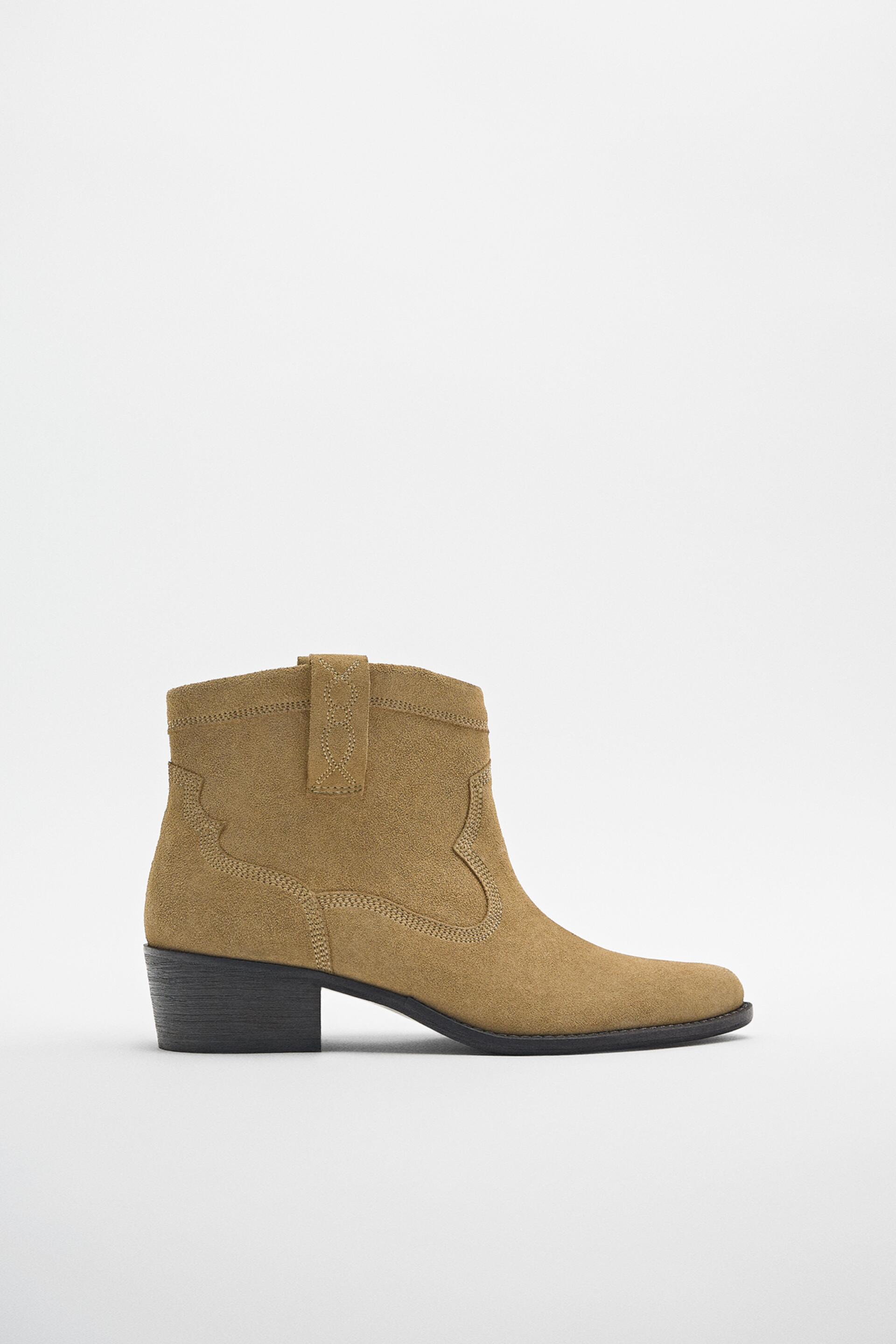 

Ботинки женские ZARA 13120910 коричневые 36 RU (доставка из-за рубежа), 13120910