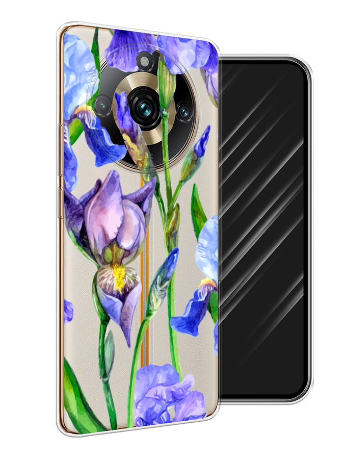 

Чехол Awog на Realme 11 "Синие ирисы", Фиолетовый;голубой;зеленый, 2514150-8