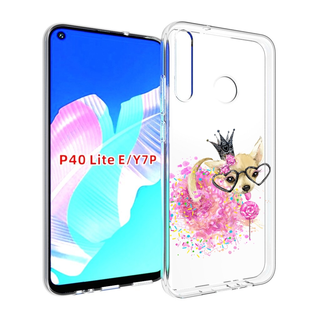 

Чехол бампер MyPads сладкая принцесса для Huawei P40 Lite E., Прозрачный, Tocco
