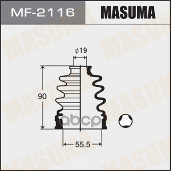 

Пыльник ШРУСа MASUMA MF-2116