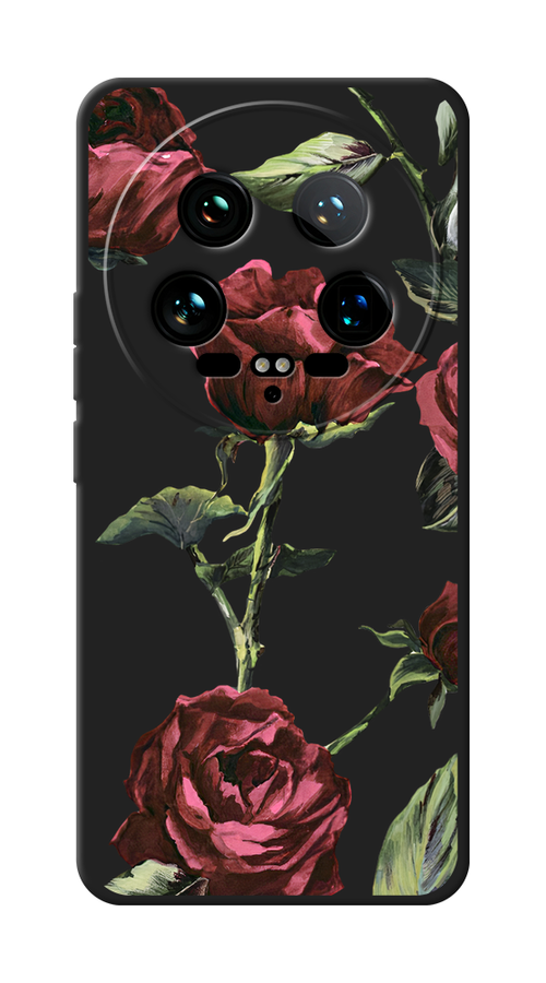 

Чехол Awog на Xiaomi 14 Ultra "Бордовые розы фон", Бордовый, 321852-1