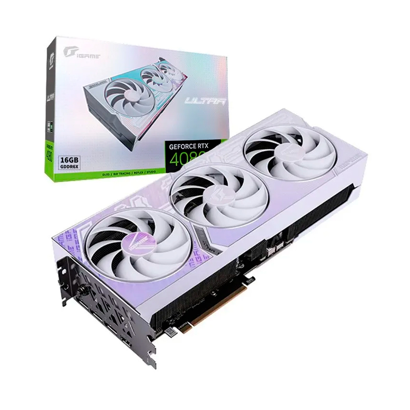 фото Видеокарта colorful nvidia geforce rtx 4080 16 гб (igame ultra w oc-v)