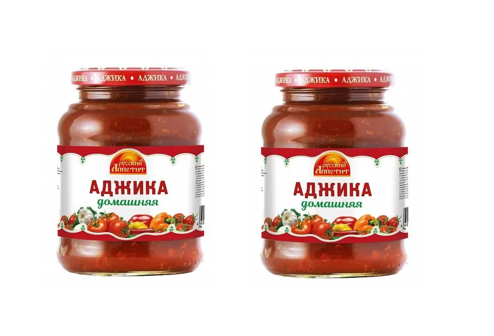 Аджика домашняя Русский Аппетит, 450 г х 2 шт