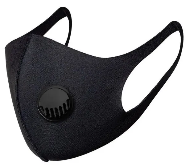 

Многоразовая маска унисекс Fashion Mask 6978234155322 черная, 6978234155322