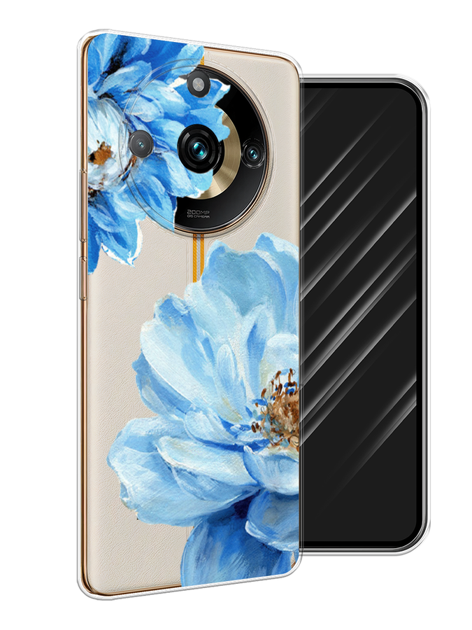 

Чехол Awog на Realme 11 "Голубые клематисы", Голубой, 2514150-8