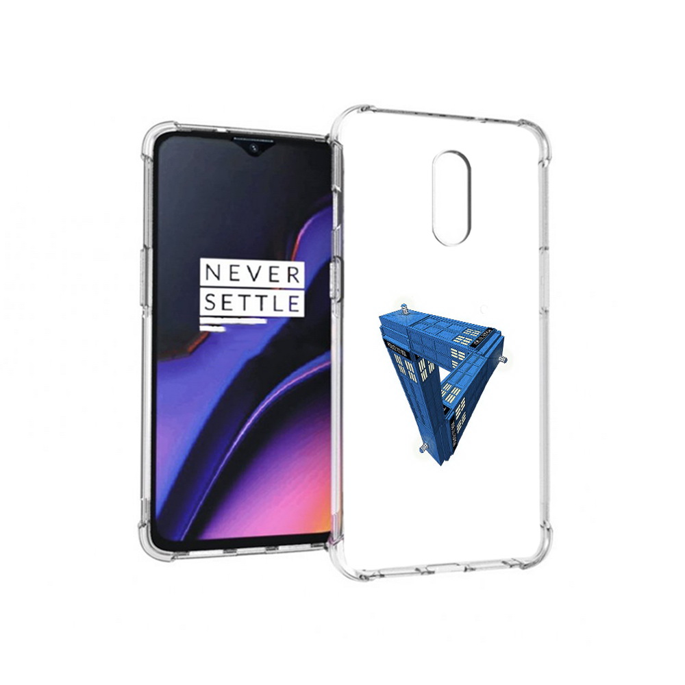 

Чехол MyPads Tocco для OnePlus 7 головолока абстракция (PT227043.140.291), Прозрачный, Tocco