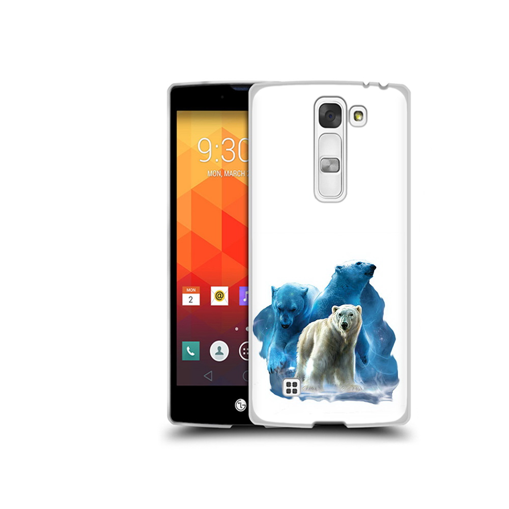 

Чехол MyPads Tocco для LG Magna полярный медведь (PT13410.79.549), Прозрачный, Tocco