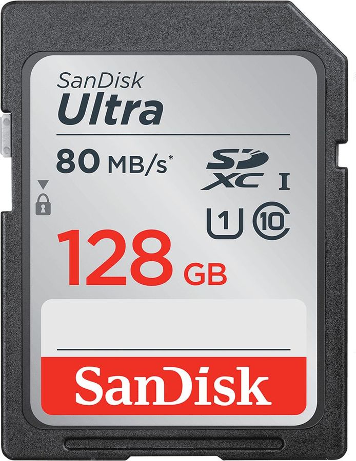 Карта памяти SanDisk SDXC 128GB (SDSDUNR-128G-GN3IN)