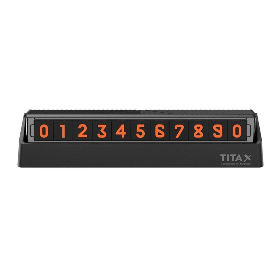 Парковочная карта Xiaomi BCASE TITA Temporary Parking Card Black TITA-B