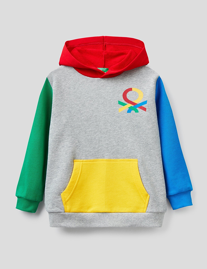 

Толстовка для мальчиков Benetton цв. разноцветный р.170, 21A_3J68C2285