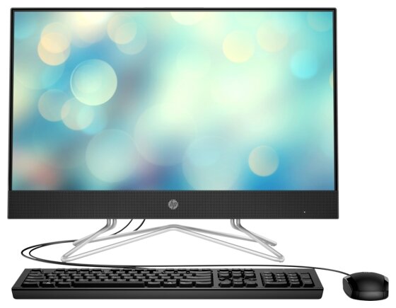 фото Моноблок hp 22-df0055ur/s 21.5"fhd/ryzen 3 4300u