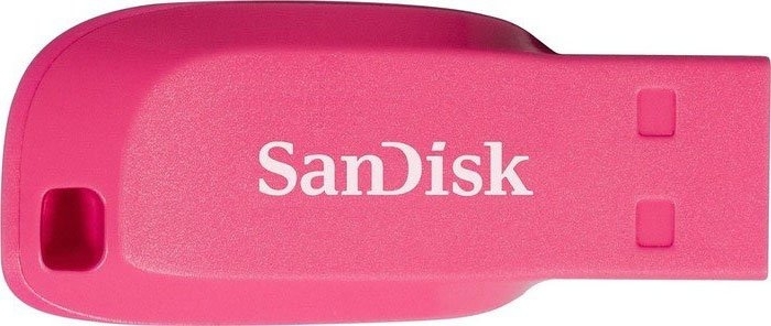 

Флешка SanDisk Cruzer Blade 16ГБ Pink (SDCZ50C-016G-B35PE), Cruzer Blade