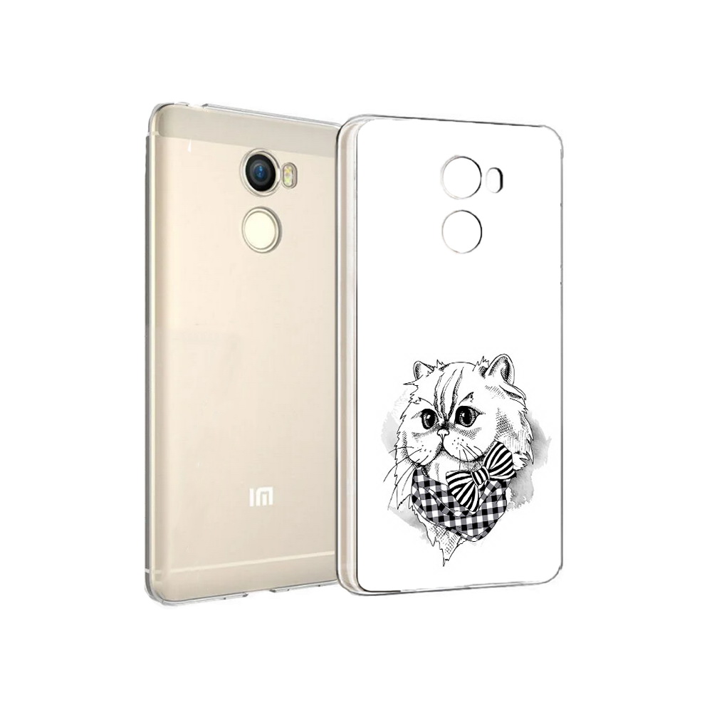 

Чехол MyPads Tocco для Xiaomi Redmi 4 нарисованная красивая кошечка (PT47306.287.503), Прозрачный, Tocco