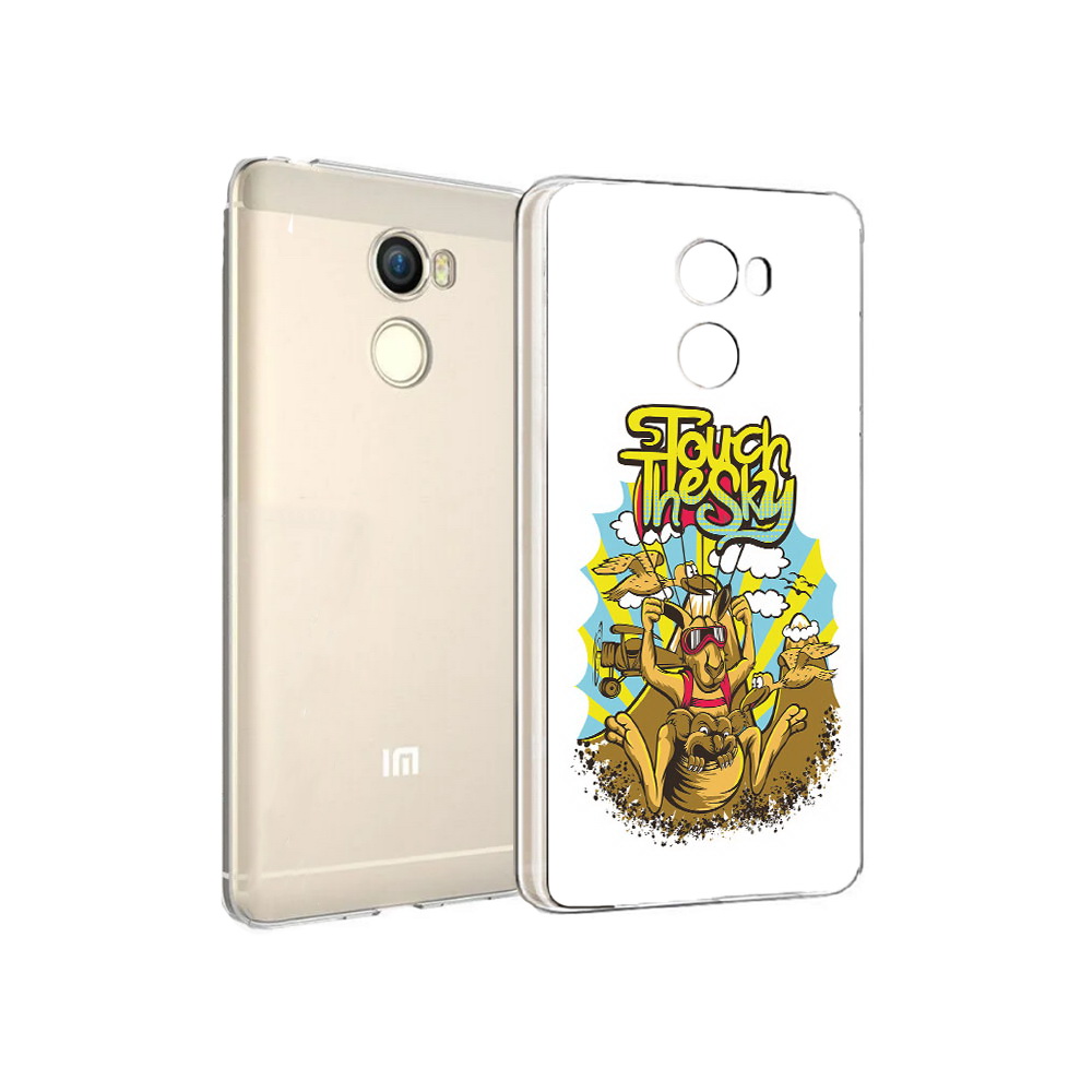 Чехол MyPads Tocco для Xiaomi Redmi 4 нарисованное кенгуру комикс (PT47306.287.505)