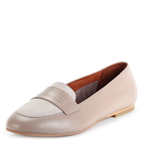 

Лоферы женские RICONTE 2-222342201 бежевые 41 RU, 2-222342201