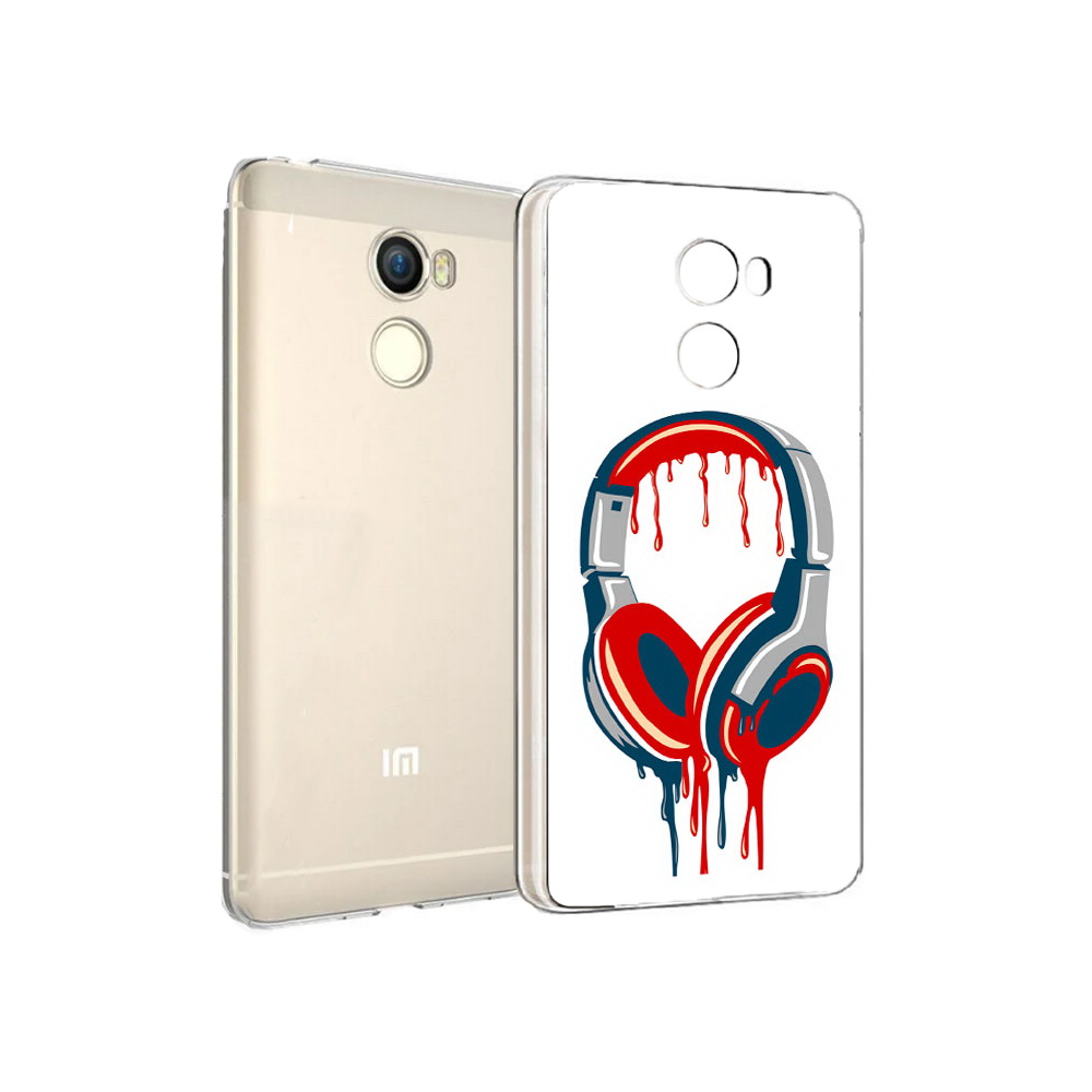 

Чехол MyPads Tocco для Xiaomi Redmi 4 не делай громко (PT47306.287.517), Прозрачный, Tocco