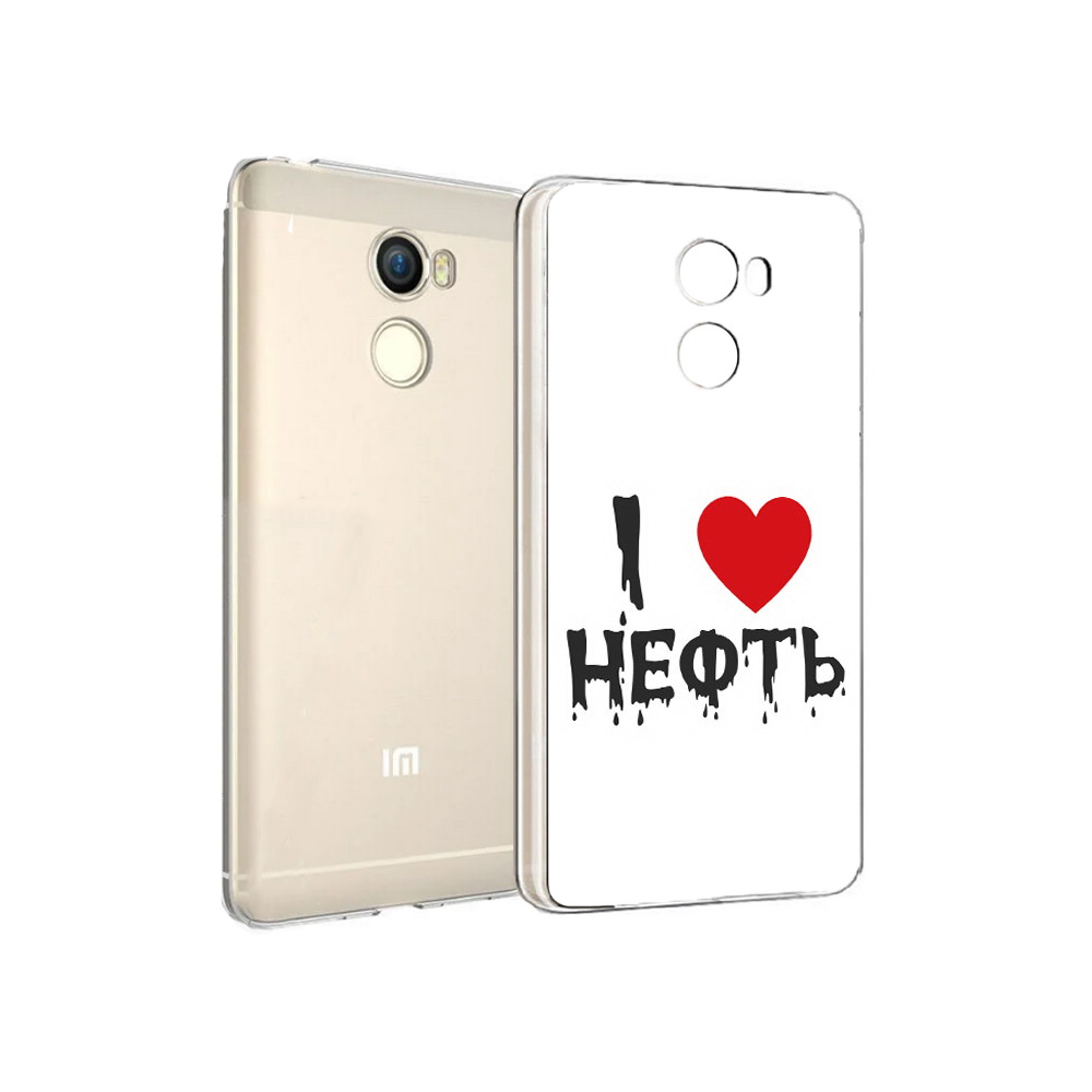 

Чехол MyPads Tocco для Xiaomi Redmi 4 нефть (PT47306.287.522), Прозрачный, Tocco
