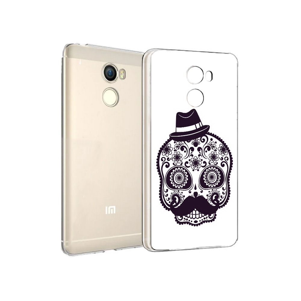 

Чехол MyPads Tocco для Xiaomi Redmi 4 разрисованный скелет (PT47306.287.575), Прозрачный, Tocco