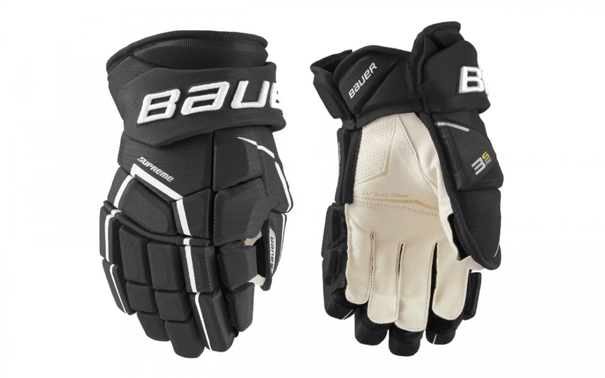 фото Хоккейные перчатки bauer supreme 3s s21 sr взрослые(15)