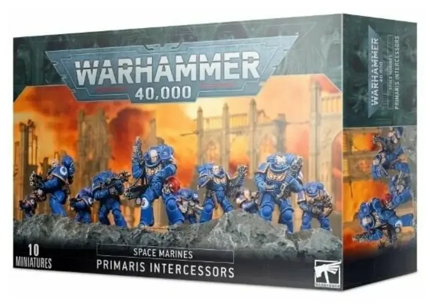 

Миниатюры для настольной игры Games Workshop Warhammer 40000 Primaris Intercessors, Primaris Intercessors