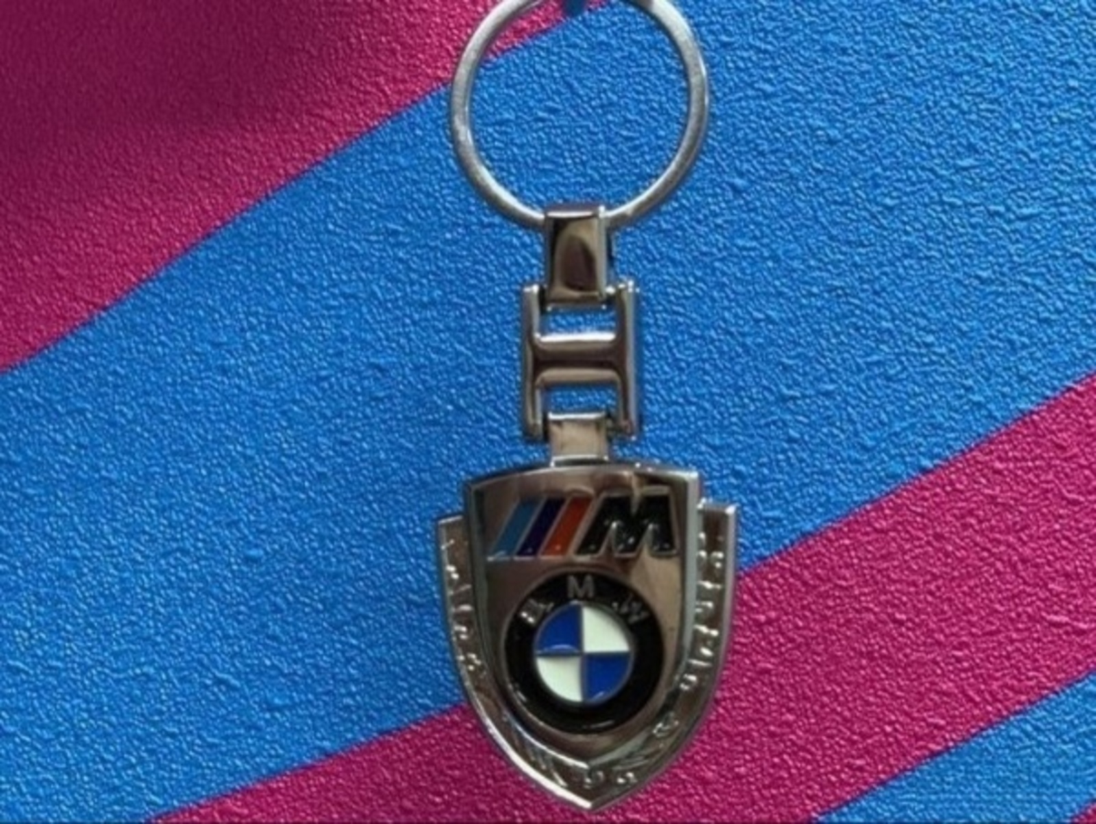 

Брелок на ключи с логотипом автомобиля для BMW M PERFORMANCE, Серебристый, Брелок_AMG