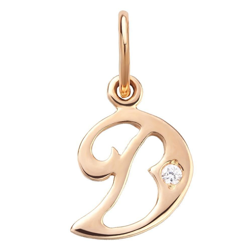 

Подвеска из красного золота 585Gold 603001885, фианит, 603001885