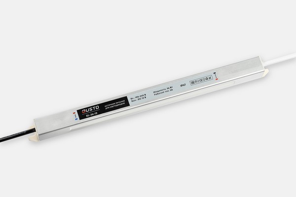 

Источник питания BUSTO SL-36-12 IP67 slim, Серый, SL-36-12