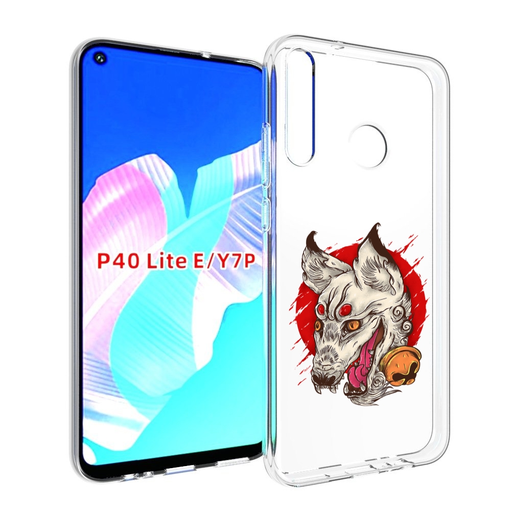 

Чехол бампер MyPads страшная собака для Huawei P40 Lite E., Прозрачный, Tocco