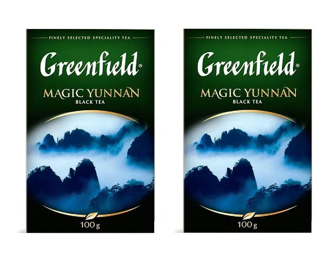 

Чай черный Greenfield Magic Yunnan листовой, 100 г * 2 шт