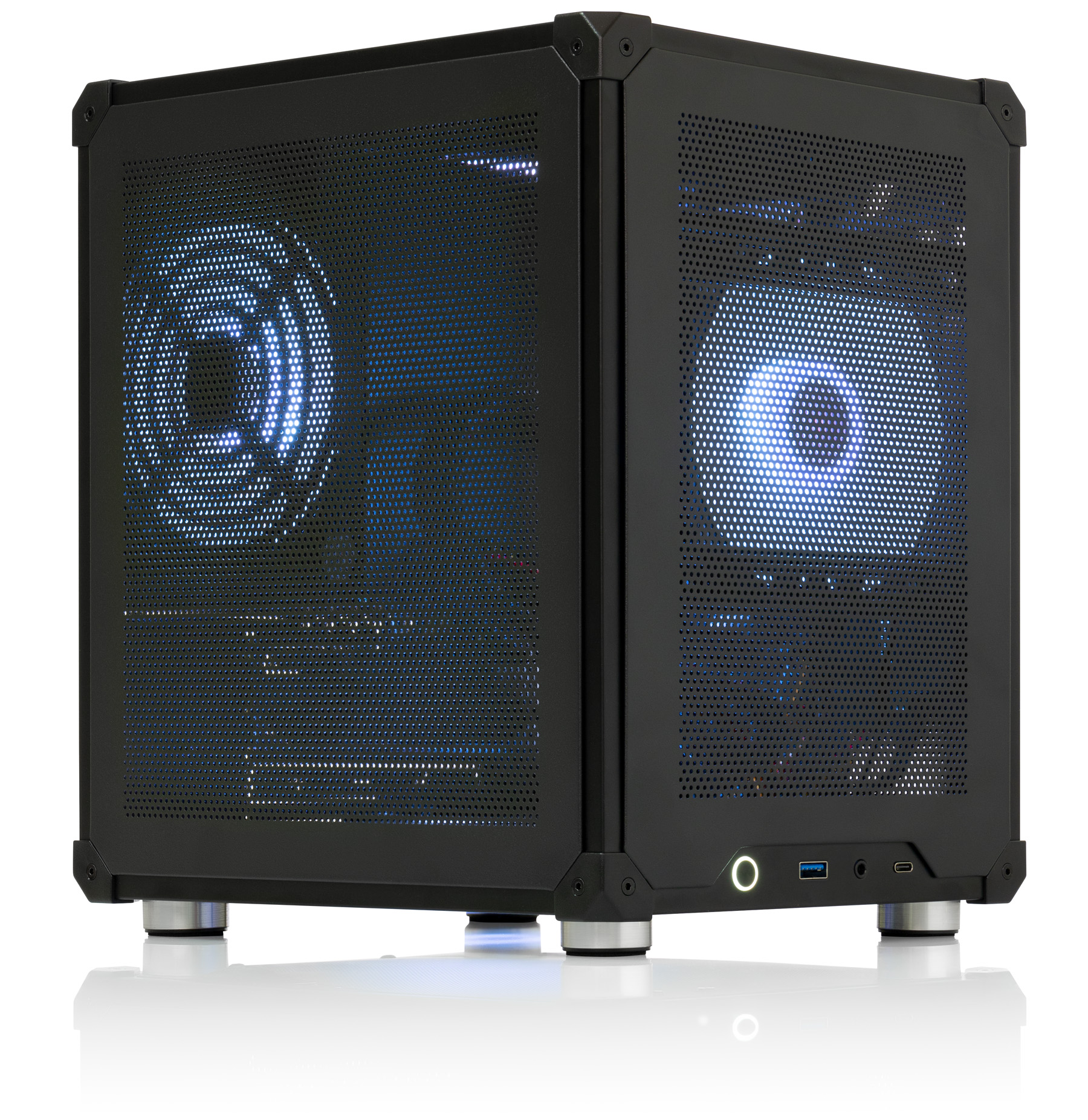 Системный блок ZEBRA Cube (Core i7, GT 730 4GB, 8 ГБ, SSD 2TB) черный