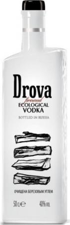 

Водка Дрова очищенная березовым углем