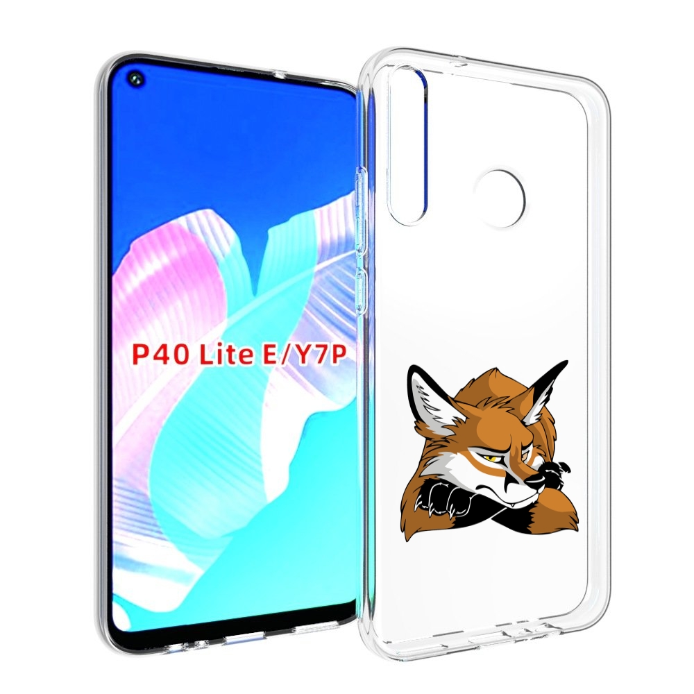 

Чехол бампер MyPads фокс для Huawei P40 Lite E., Прозрачный, Tocco