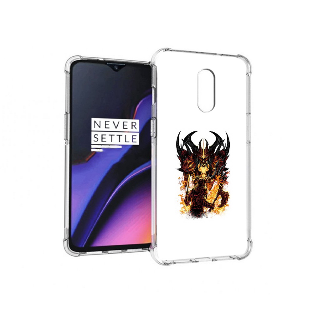 

Чехол MyPads Tocco для OnePlus 7 демон shadow fiend (PT227043.140.318), Прозрачный, Tocco